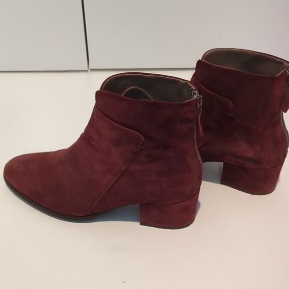 Italian Leather Ankle Booties - Picture 9 of 10